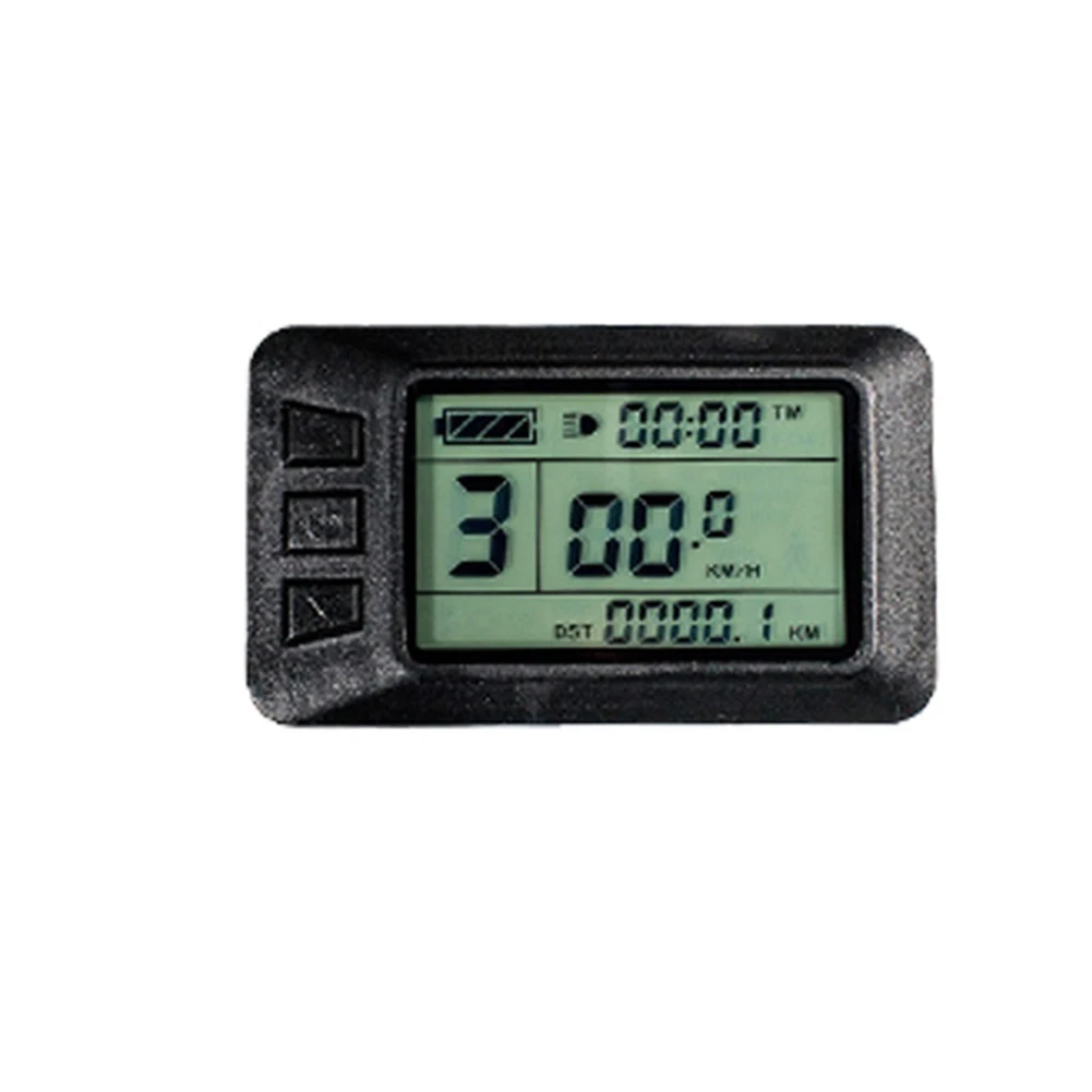 Electric Bicycle USB Display Meter KT-LCD7 Cycling Panel for E-bike with 5 Pin Connection and 1in4 Bus Cable Requirement