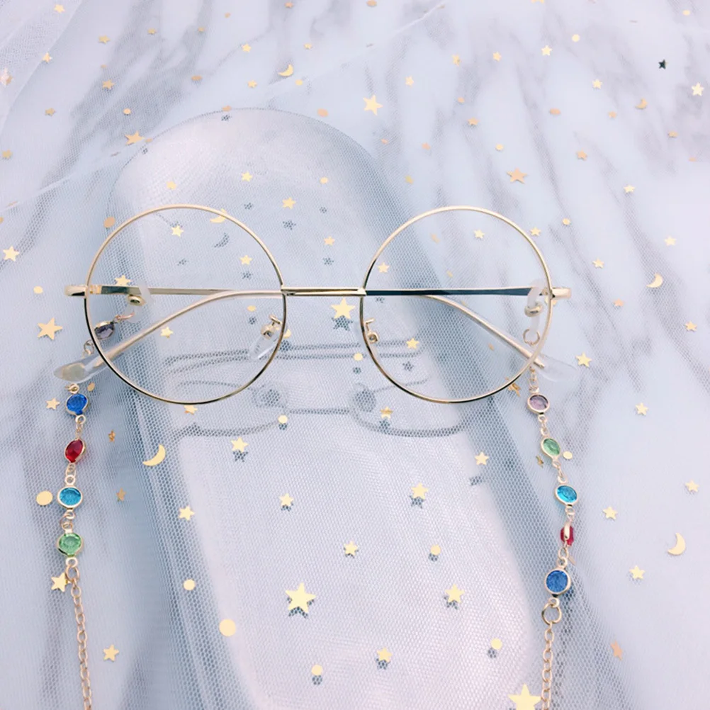 

Colorful Glass Handmade Eyeglass Chain Eyewear Safety Strap for Sports Reading Sunglasses Holder Cord Eyeglasses String Holder