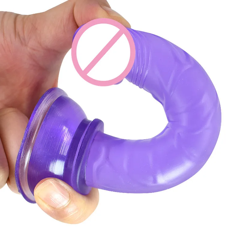 New multiple colour Realistic Dildo Silicone Penis Soft and flexible with Suction Cup for Women Masturbation Lesbain Sex Toy