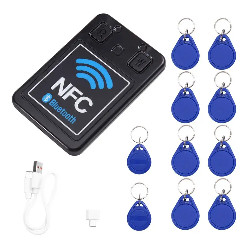 [NEW A09R!】 Access Control Card Reader 13.56Mhz 125Khz Clone Rewritable Writer Smart Chip Card Copier