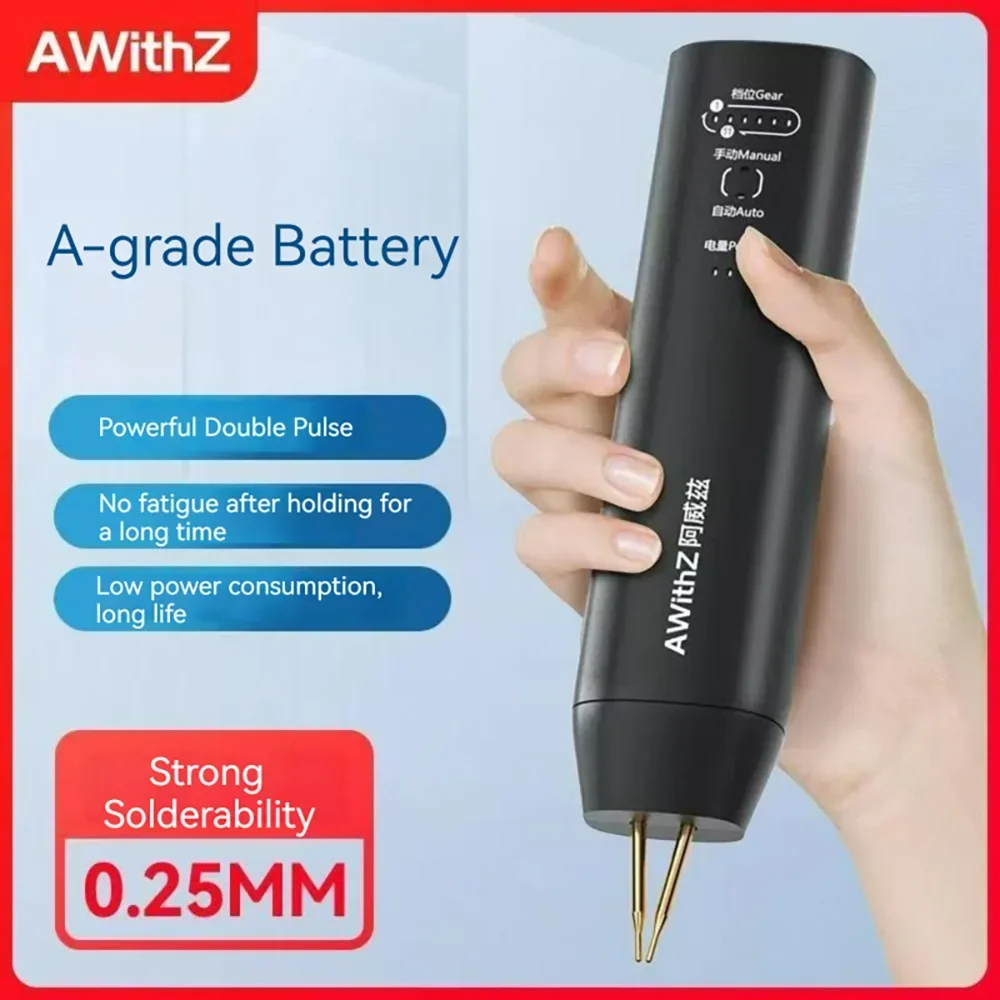 Awithz H1 4.2V Handheld Spot Welder 18650 Lithium Battery Diy Nickel Sheet Mini Small Household Portable Butt Welding Machine