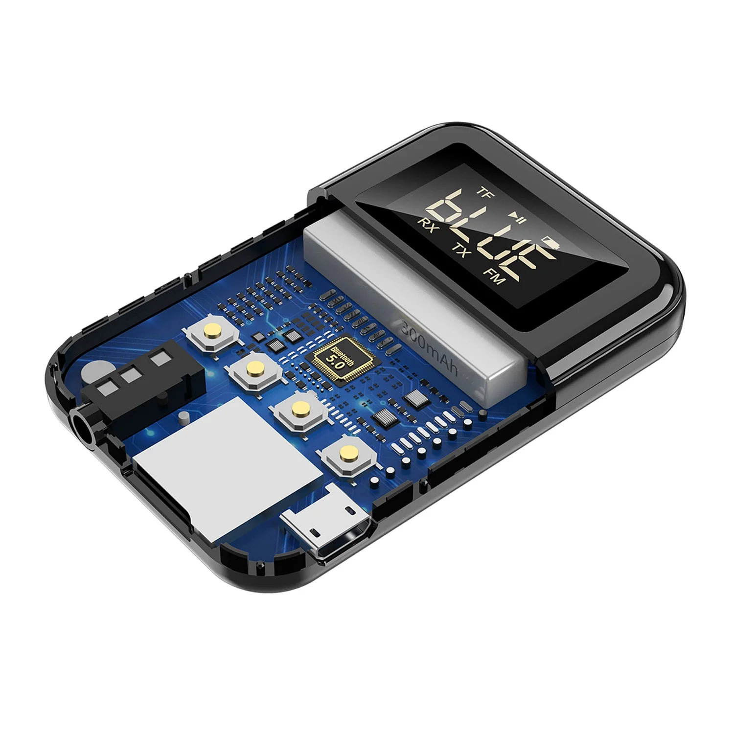 

B68C Bluetooth 5,0 приемник-передатчик стерео музыка автомобильный FM-передатчик наушники динамик адаптер поддержка TF-карты