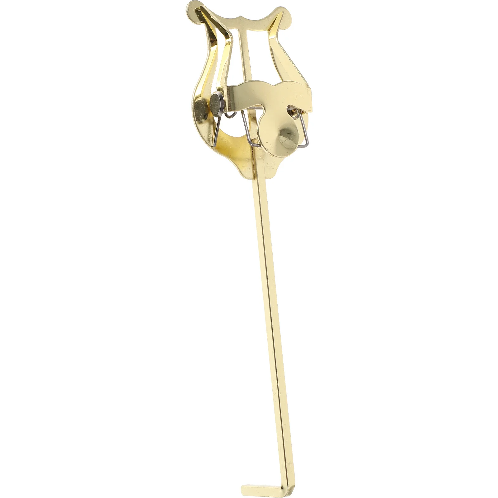 

Portable Trumpet Lyre Metal Marching Music Score Clamp Sheet Music Holder Accessories Trumpet Lyre Instrument Accessories