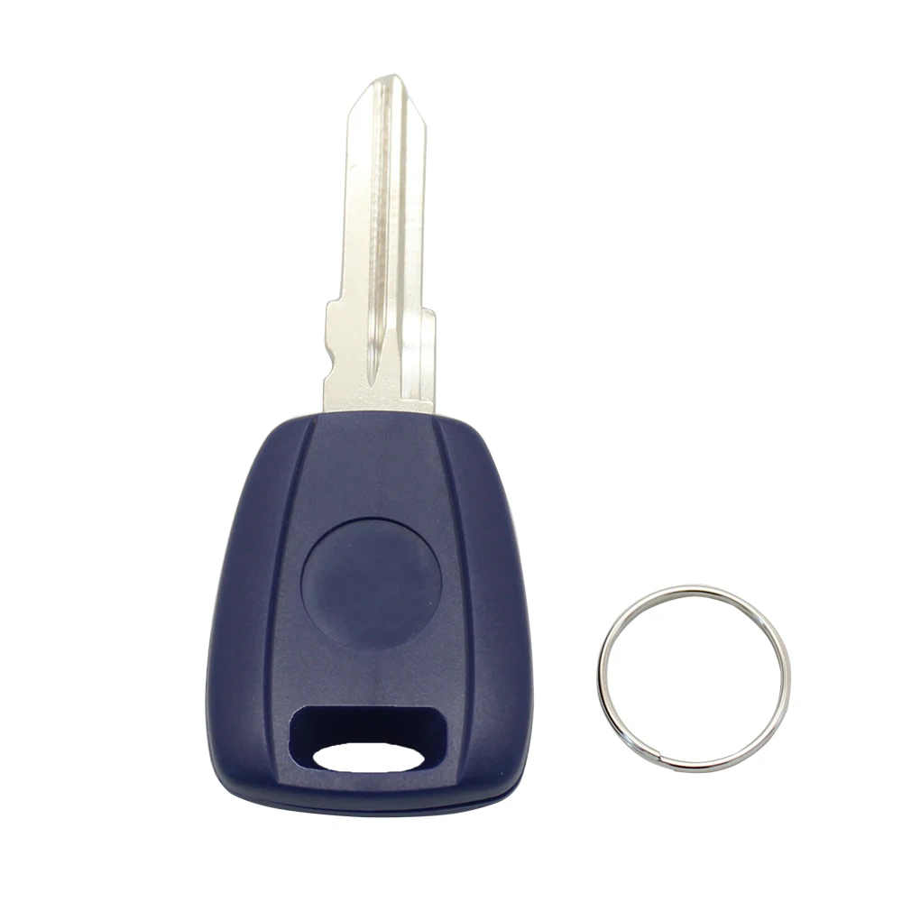 Cocolockey Car Transponder Chip Key Shell No Chip FOR Fiat Bravo Punto Ducato Daily Scudo Key Blank GT15 Uncut Blade 10pcs/lot