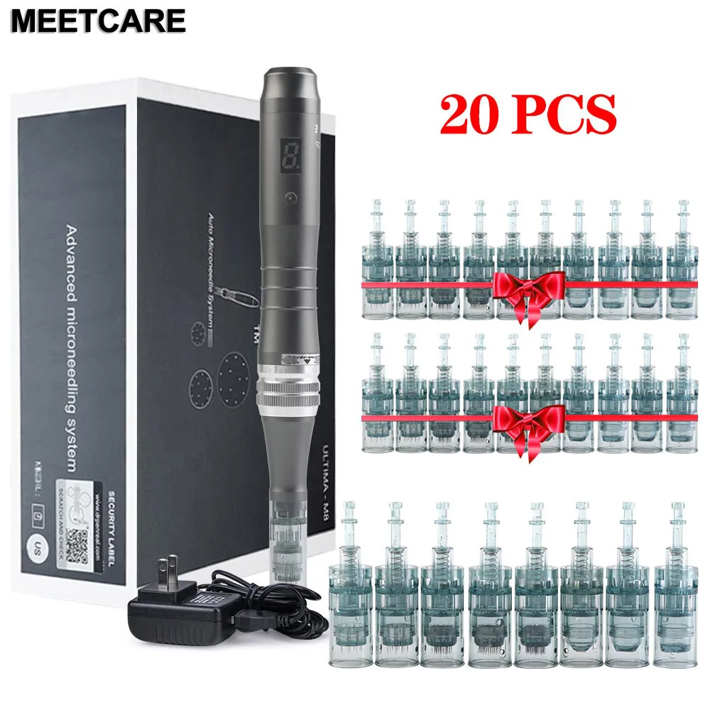 caneta-de-microagulhamento-m8-com-22-agulhas-de-cartucho-m8-caneta-derma-sem-fio-microagulhas-de-beleza-11pin-16pin-24pin-36pin-42pin-redondas-3d