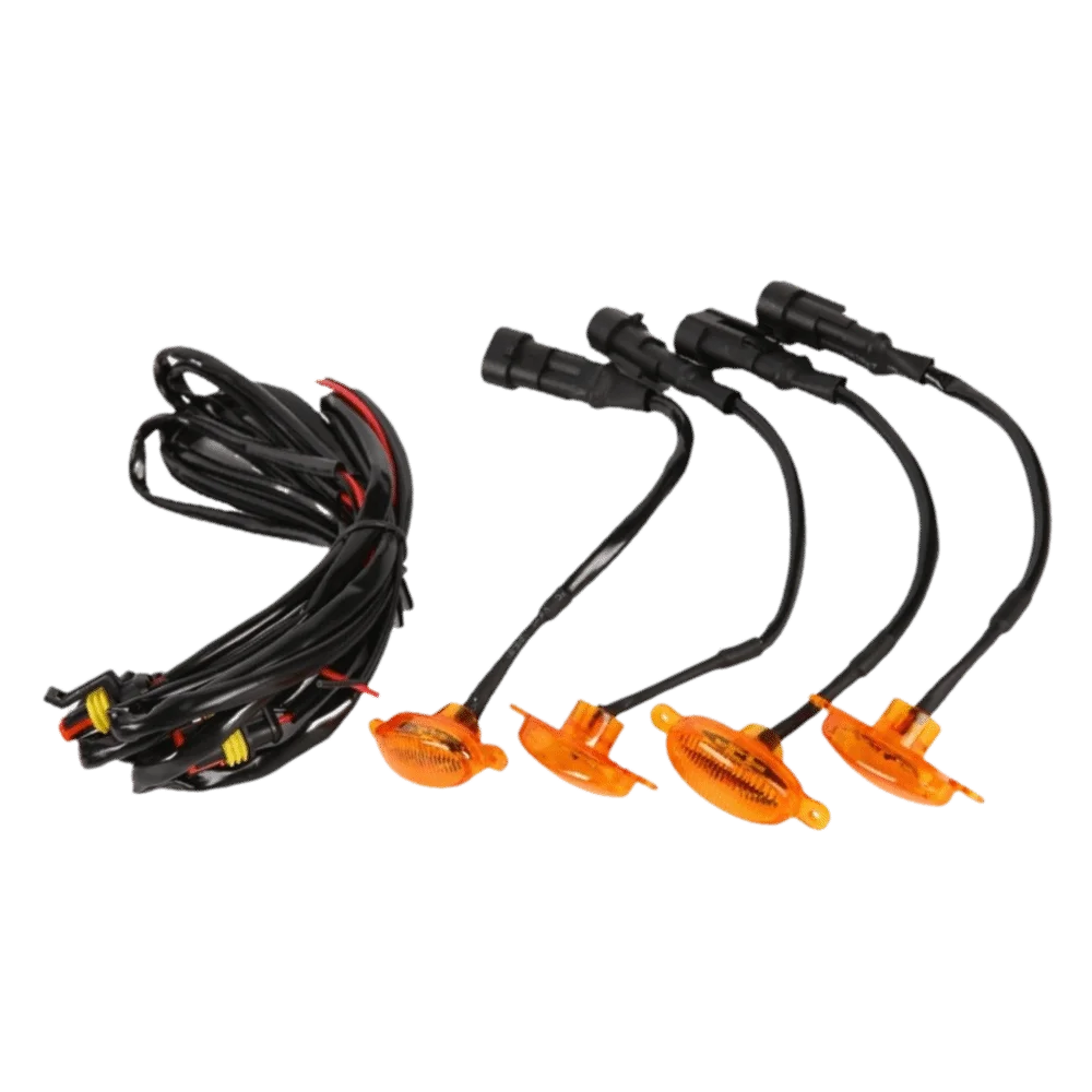 

Decoration Light 12LED Front Grille Light Chang Liang Flexible Grill Light Universal Fit High Lumens Daylamp Car