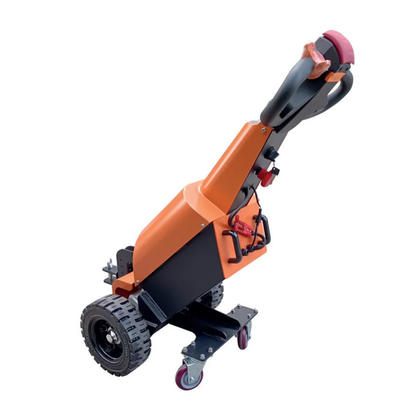 1Ton 1.5T Airport Baggage Towing Tractor Battery Powered Small Hand-pulled Electric Tow Tractor