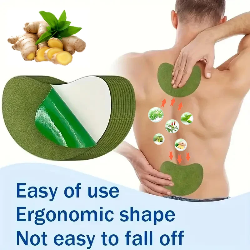 Neck Shoulder Patch Acupuncture Herbal Plaster Patch Thermal Patch Long-lasting Warm Neck Patches  Joint Soreness Soothing Patch