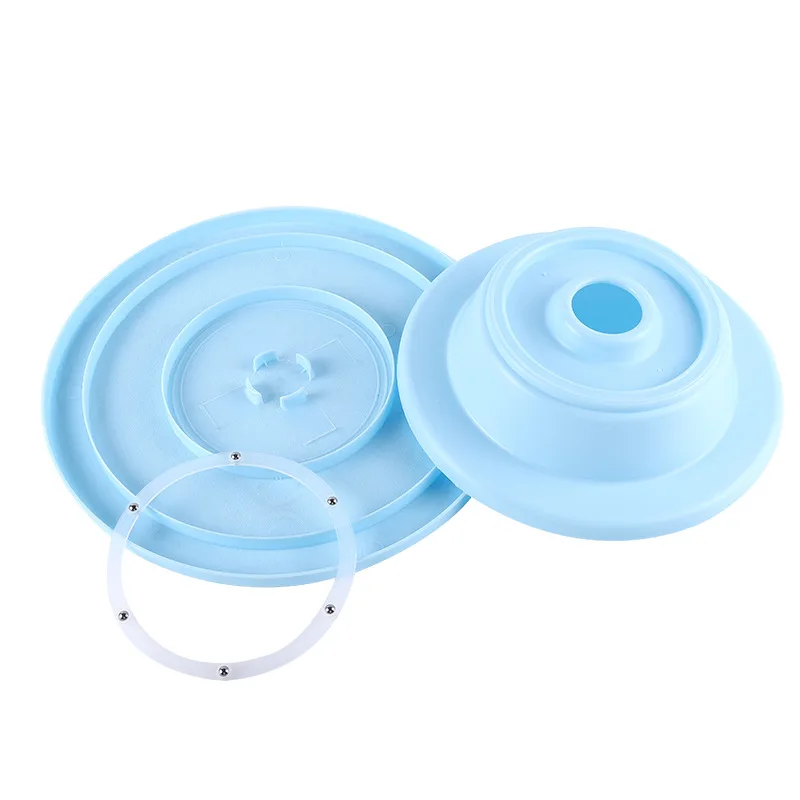 28cm Cake Turntable Stand Dessert PP Cake Decorating Display Stand 360 Degree Rotating Icing Turntable Kitchen Baking Tools Gift