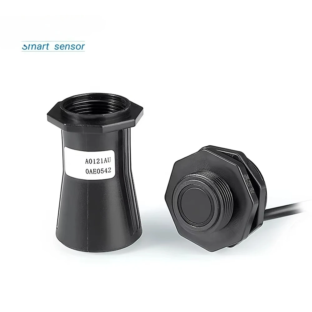 A01 250cm Range Stable and Reliable Data Output Ultrasonic Distance Measuring Distance Sensor for Trash Can Overflow Detection