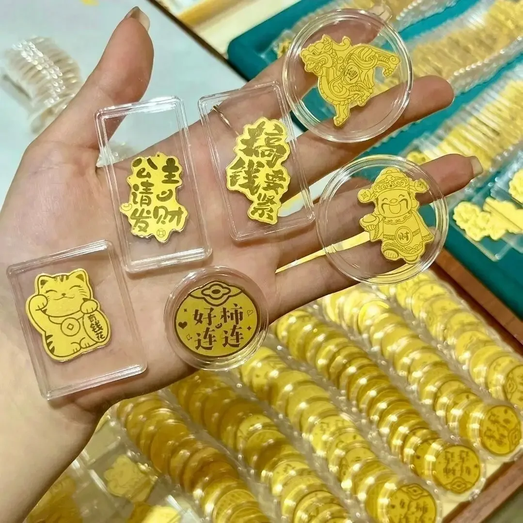 

Gold mobile phone sticker full gold 999 princess, please make a fortune and make money. It is important to make a fortune amulet