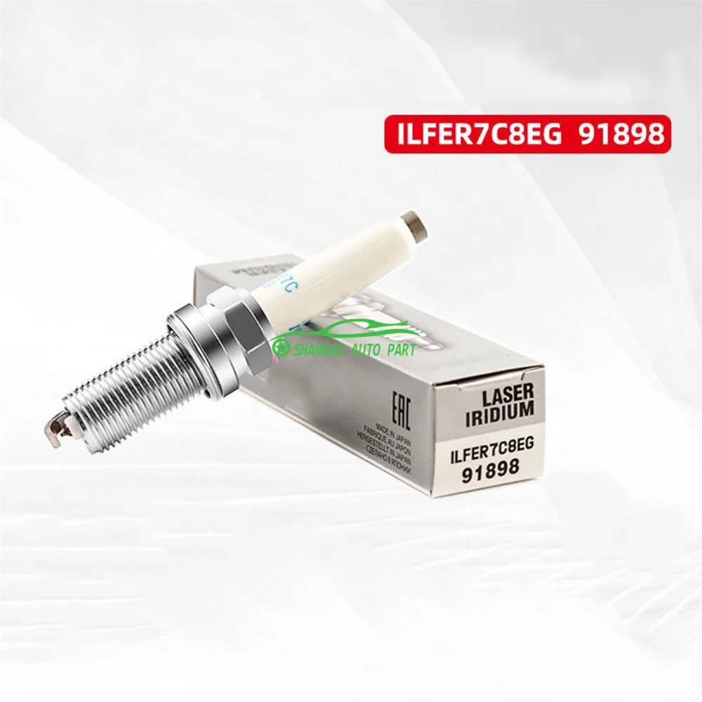 Original Laser Iridium Spark Plugs OEM ILFER7C8EG 91898 FOR SSKODA SSome Models AAUDI A3 A4L Q5L VVW GOLF ILFER7C8EG-91898