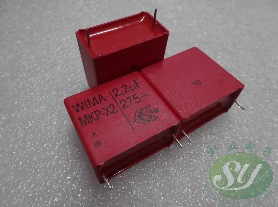 

MKP X2 2.2uF/275VAC 2u2 225 New film capacitor 28MM