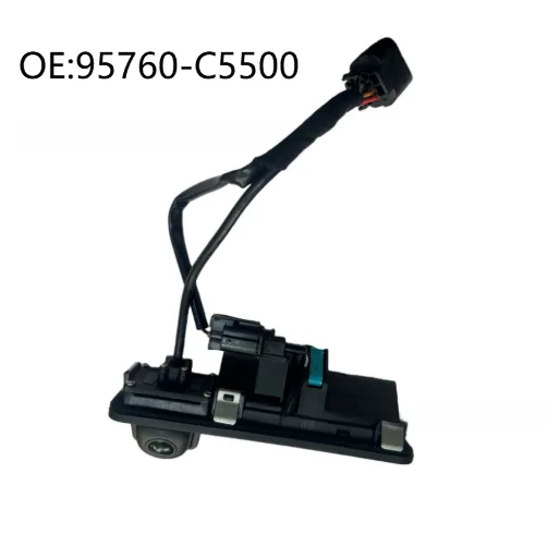 كاميرا خلفية للسيارة لكيا ل سورينتو 2015-2017 95760-C5500 ABS كاميرا الرؤية الخلفية مع غطاء صندوق السيارة مقبض 12 فولت إلكترونيات السيارات #3