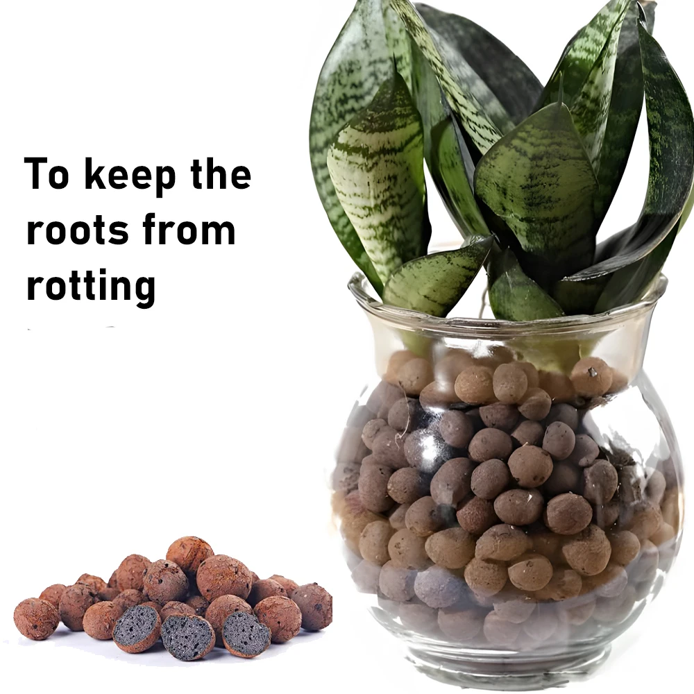 50g Ceramsite Gardening Ceramic granules Bonsai Decoration Materials Place The Bottom Of The Flowerpot Configure the soil - Image 2