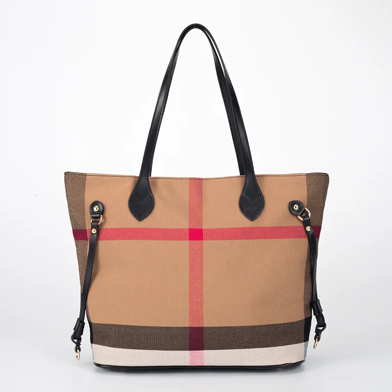 Classic Elegant Ladies Tote Bags Handbags For Women Genuine Leather By Popular Designer Luxury Brand