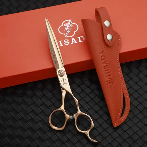 Nuevas Tijeras profesionales de barbero, pinzas para el cabello de 6,0/6,5/7,0 pulgadas, material VG10, juego de corte de pelo, Tijeras de peluquero