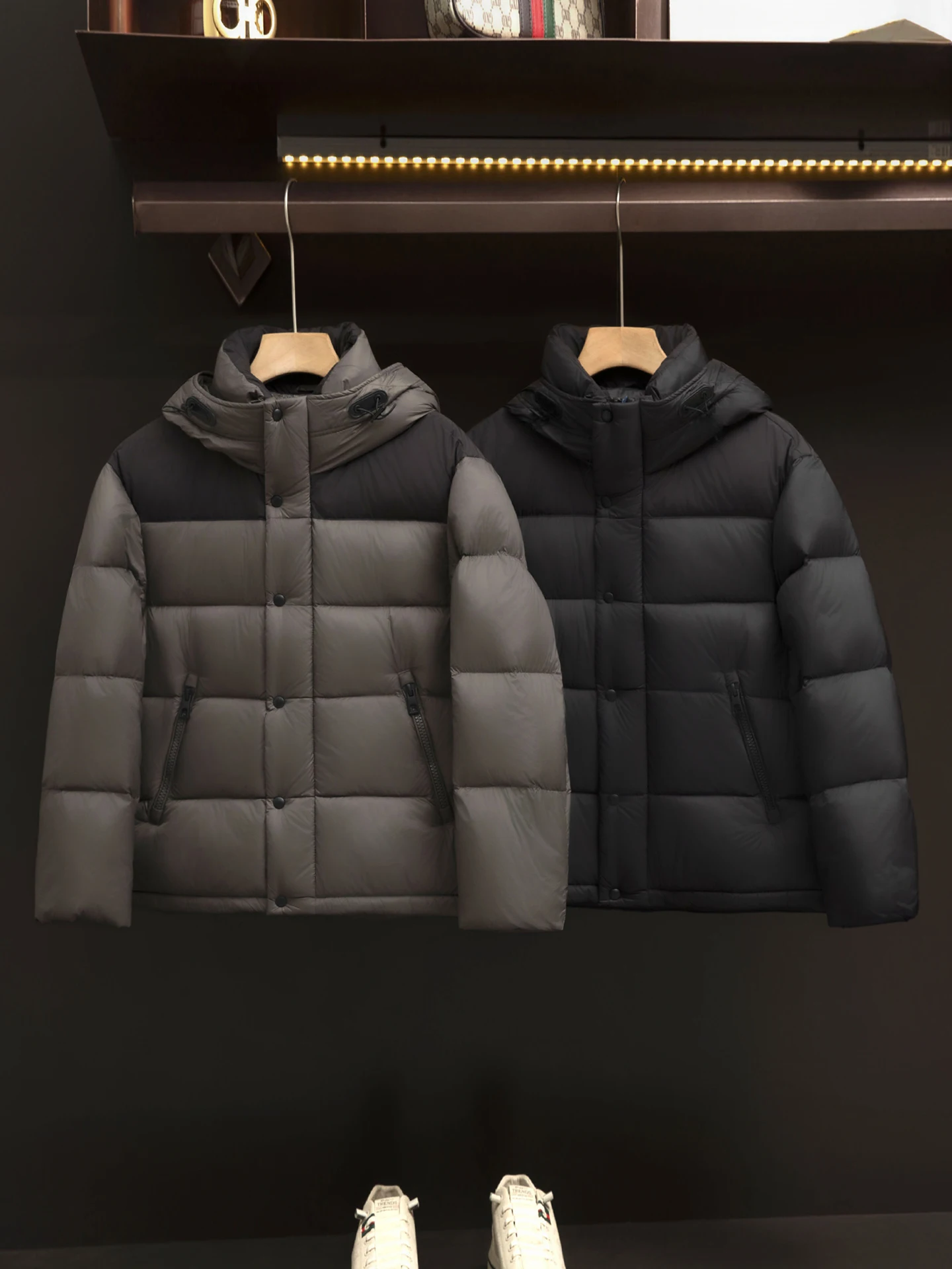 

Утепленная мужская пуховая куртка с капюшоном, высокой плотностью наполнителя, для экстремальных холодов, 90% белый пух, стеганое пальто