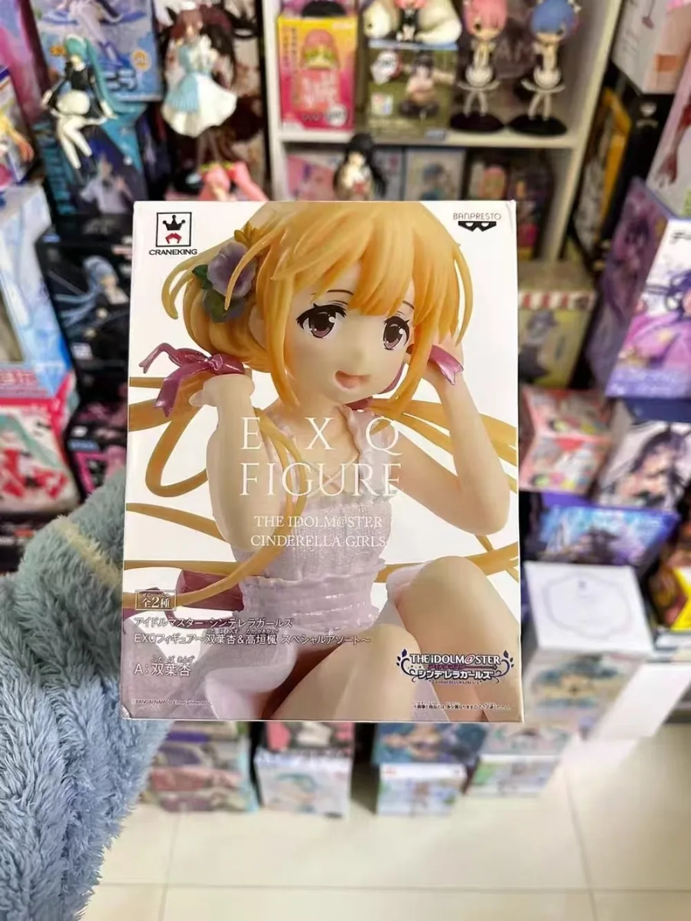 

В наличии оригинальные Bandai Banpresto The Idolmster Futaba Anzu аниме фигурки героев модель игрушки настольный орнамент коллекционные подарки