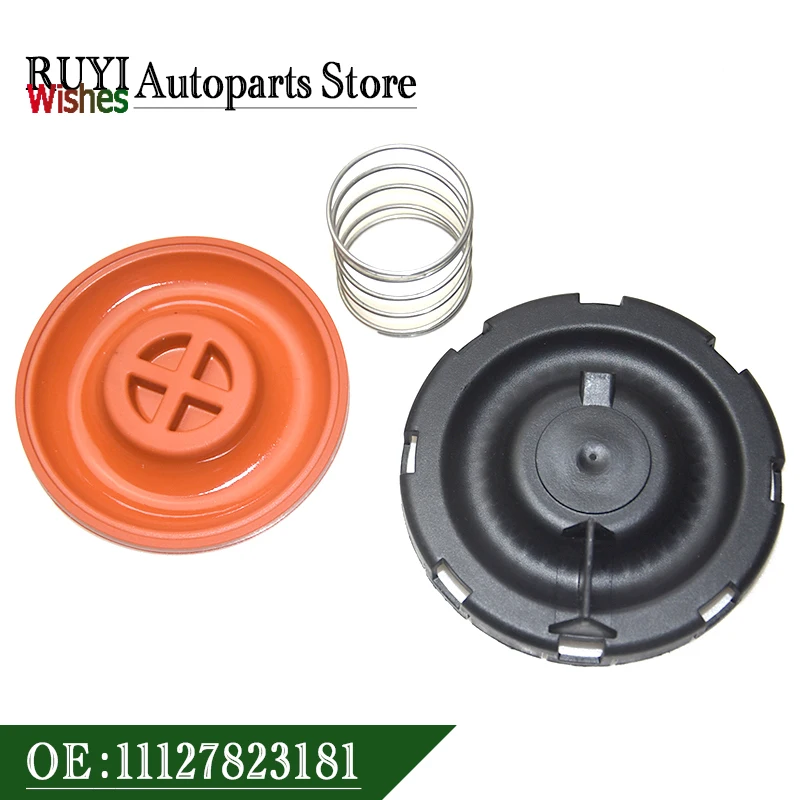 11127823181 New PCV Valve Cover Repair Kit Valve Cap With Membrane For BMW N57 N57Z 3 5 Series X3 X4 X5 11128507607 11128515745