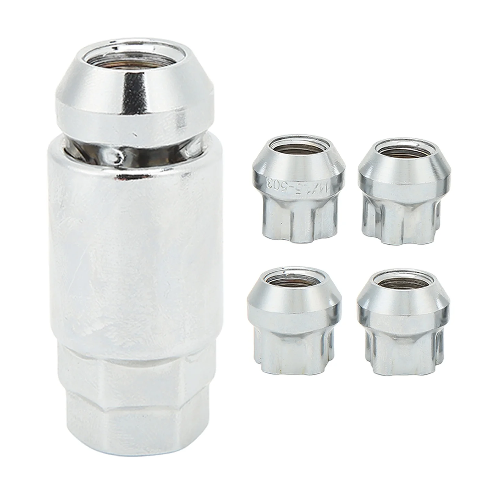 Cone Seat Wheel Locks Stainless Steel Wheel Locking Lug Nuts Bolts Kit Replacement for Tesla 3 Y S X
