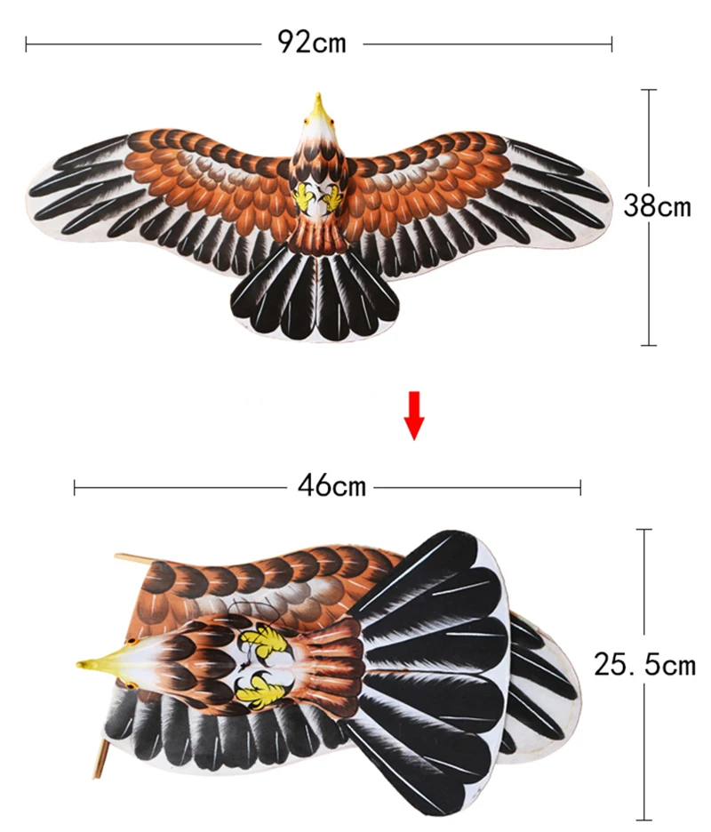 Cerf-volant professionnel en papier pour adultes, jouet d'extérieur en forme d'aigle, livraison gratuite