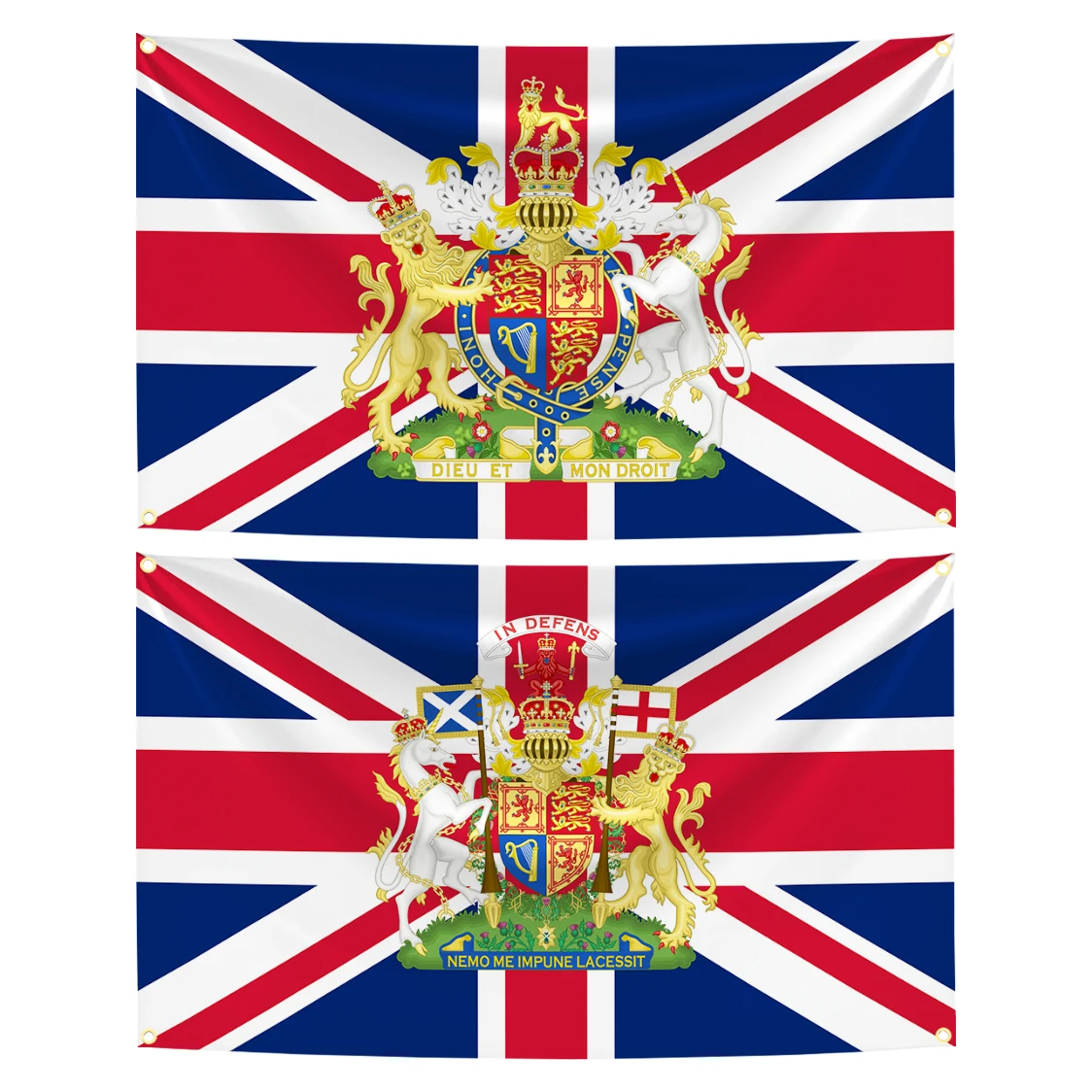 Uk Royal Coat Of Arms Flag Tapestry Lion Unicorn Crown Brit…