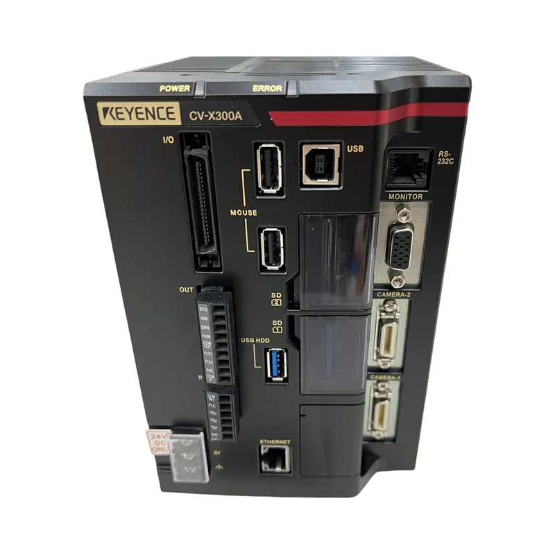 KEYENCE CV-X300A CV-X320A CV-X400F CV-X172AP Supports 470000 Pixel Camera Controller Used for High-speed Image Processing