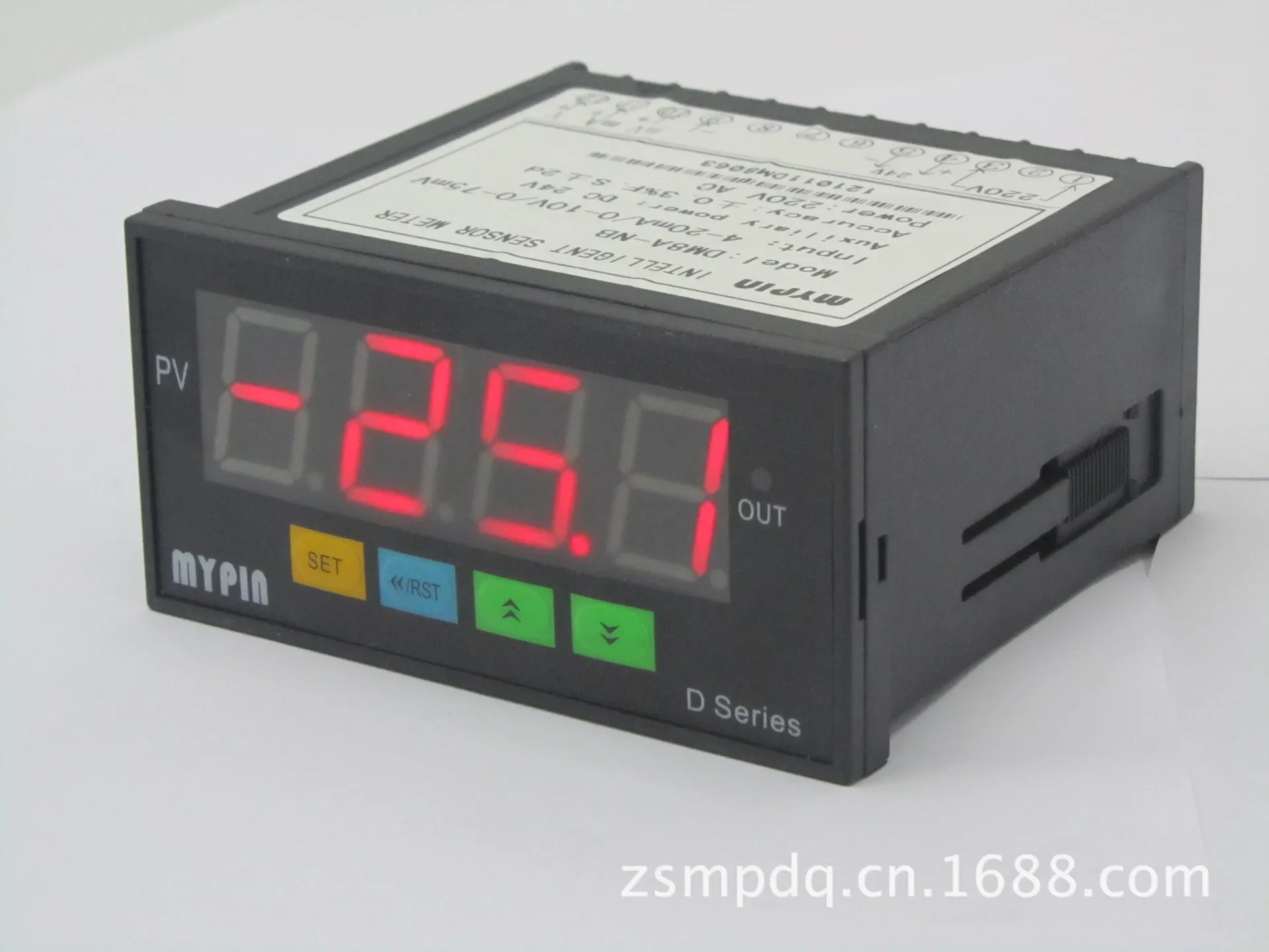 DM8A-NB Universal Sensor 4-20mA/0-75mv/0-10v or TC/Pt100 Temperature Digital Display Control Table 3070m  Tools