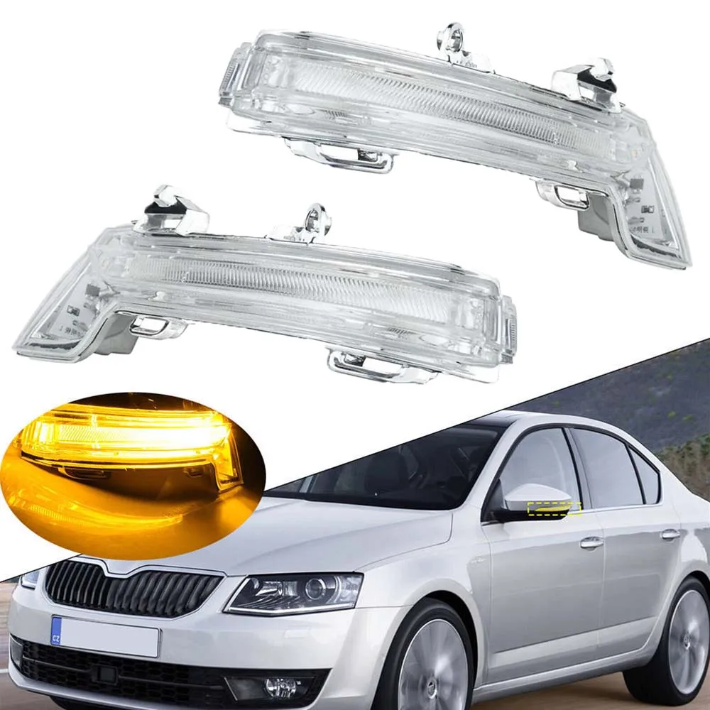 Car Led Rearview Mi… - image
