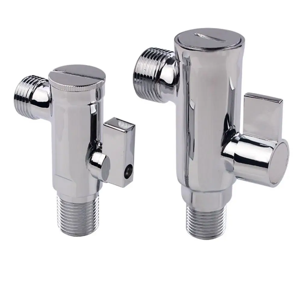 

Stainless Steel Water Diversion Valve Water Saving Space Saving Two Way Angle Valve Anti-corrosion Easy To Install