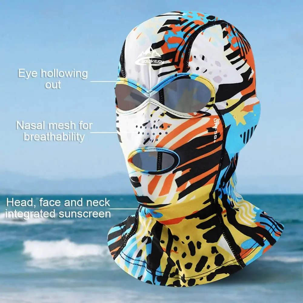 

Snorkeling Mask Sunproof Swimming Cover Ice Breathable Fishing Facekini Unisex Ultraviolet-proof Sunscreen Headwear Running