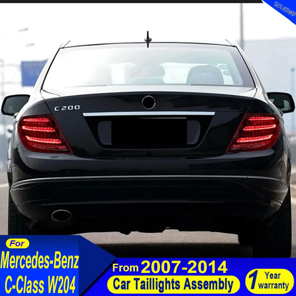 

Car Styling taillight for Benz W204 Tail Lights 2007- 2014 Maybach Style LED DRL Turn Signal Brake Reverse Tail Light Assembly