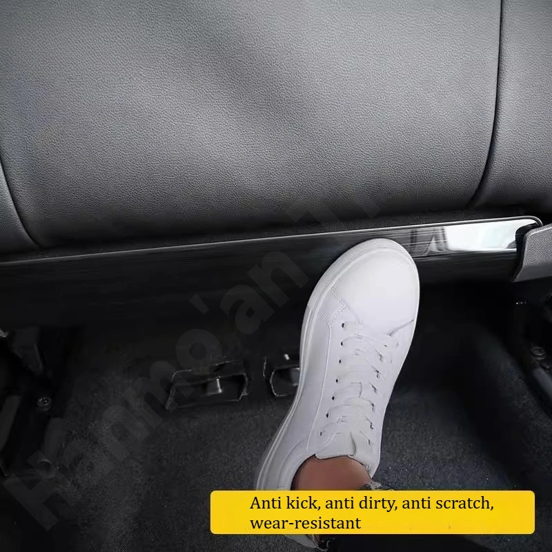 for Volkswagen Teramont/Atlas 2018~2025 stainless steel seat kick pad/rear seat guard/interior modification car parts - view 2