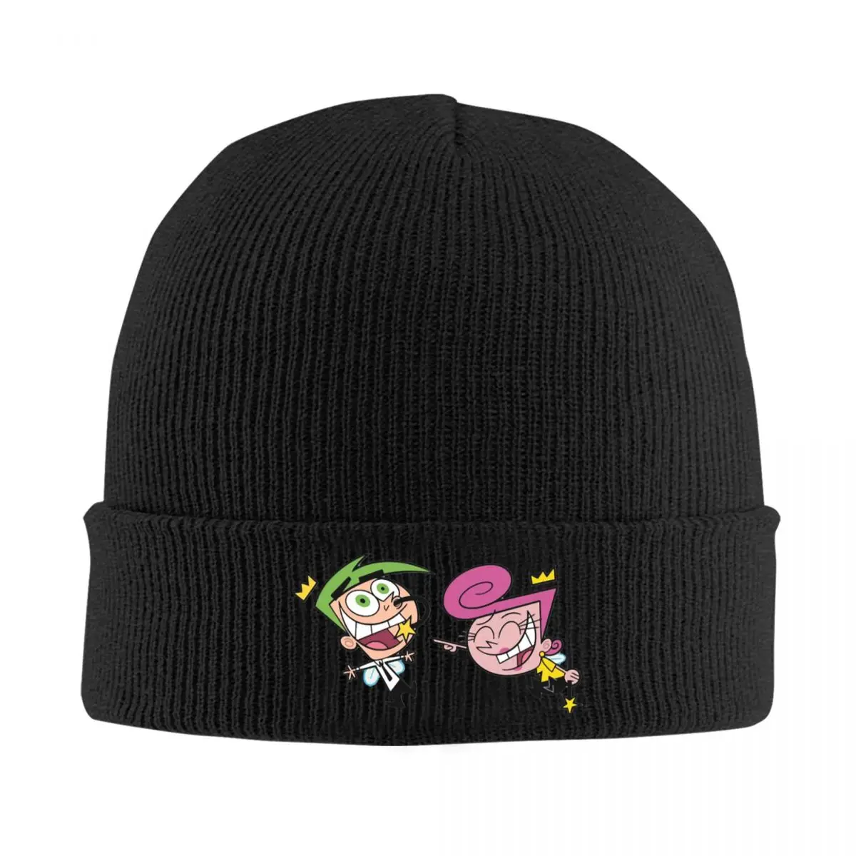 Fairly Oddparents - Cosmo Warm Knitted Cap Hip Hop Bonnet Hat Autumn Winter Outdoor Beanies Hats for Men Women Adult