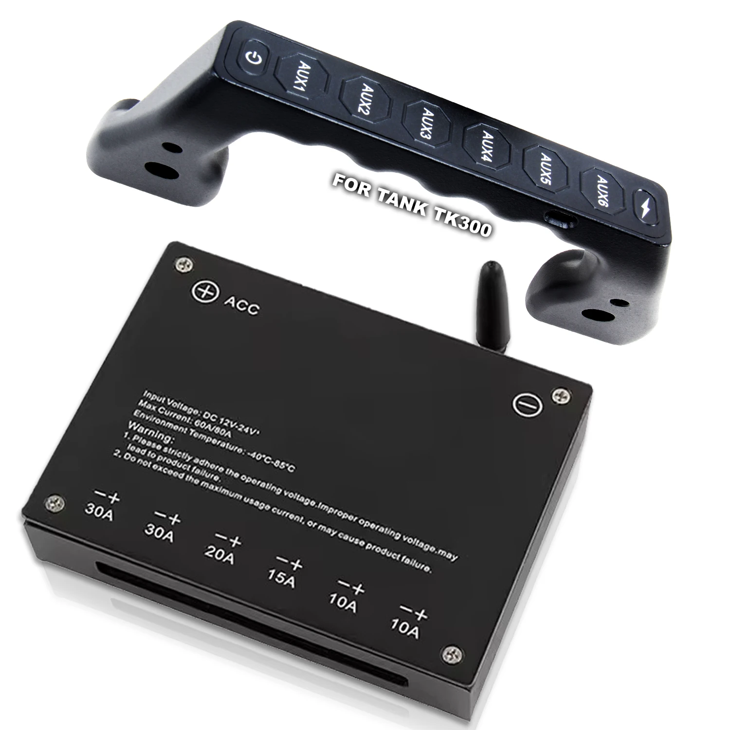 Dedicated Car 6 Gang Handle Integrated Wireless Switch Panel Comfortable Hand Feeling Stable Function for Ta nk 300