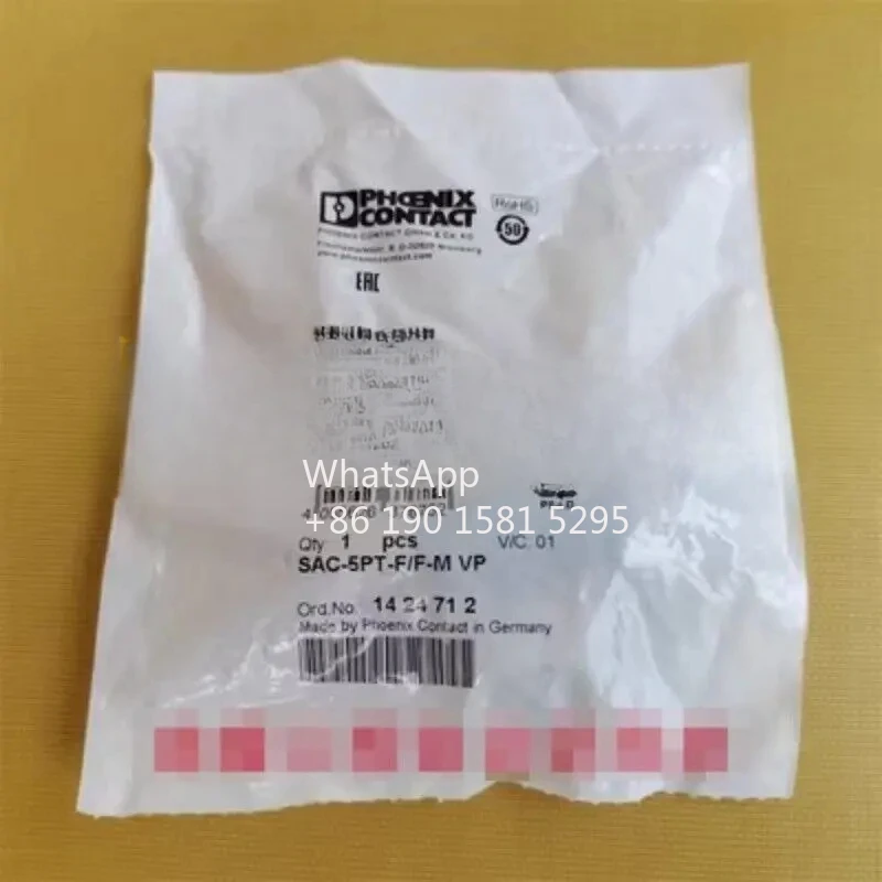 1 шт. новый контактный распределитель Phoenix SAC-5PT-F/F-M VP 1424712 # LM