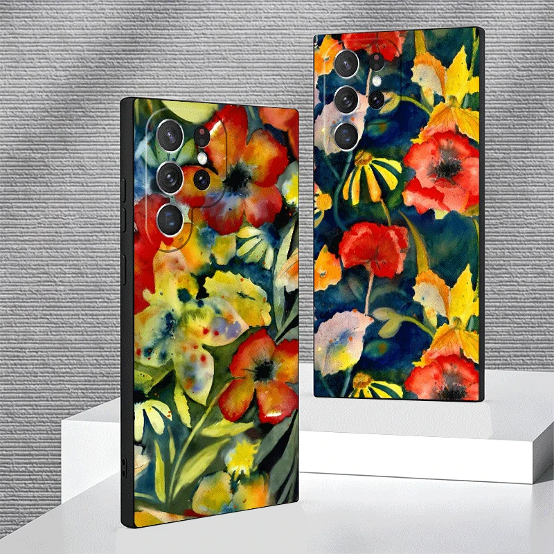 Soft Phone Case For Samsung Galaxy S24 S25 S26 Ultra Adrianne Lenker Songs Album Art S23 S22 Plus S21 FE S20 + Edge Black Cover