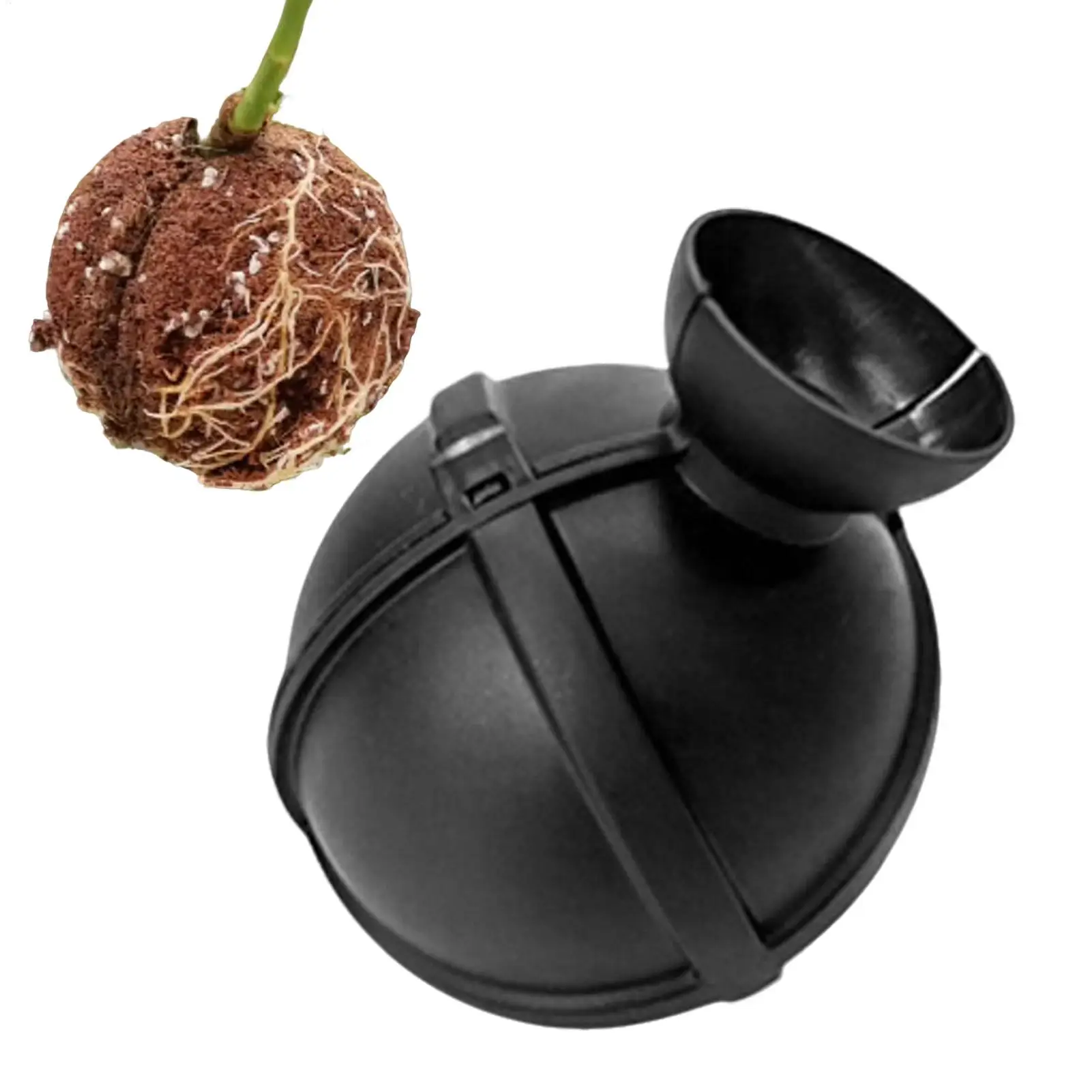 1 PC Plant Rooting Ball Nursery Ball Safety Locks Propagation Grow Case Hydroponics Fast Propagation Grafting Rooting Ball