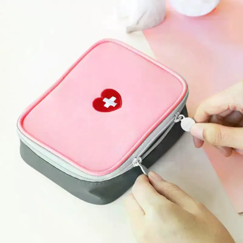 Portable Emergency Medical Bag First Aid Storage Box For Household Outdoor Travel Camping Equipment Medicine Survival Kit