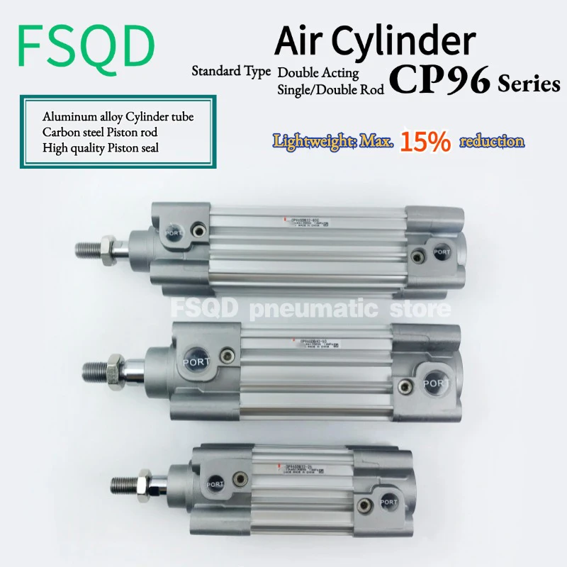 

CP96SDB32 CP96SB32 CP96SDB40 CP96SB40 CP96SDB50 CP96SB50 CP96SDB63-200-225-250-300-350-400-500-C ISO Cylinder CP96