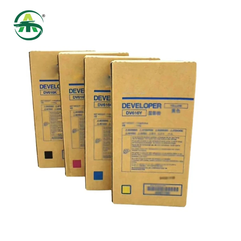 

4PCS/Set CMYK DV616 100% Original Developer Powder For Koncia Minolta Bizhub C6100 C6110 C1085 C6085 C1100