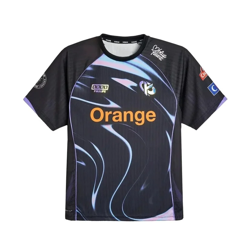 2026 Karmine Corp Esports Club Uniforms Jersey KCorp LOL Team Valorant Training Uniform Clothing Men's T-shirts French Team Top