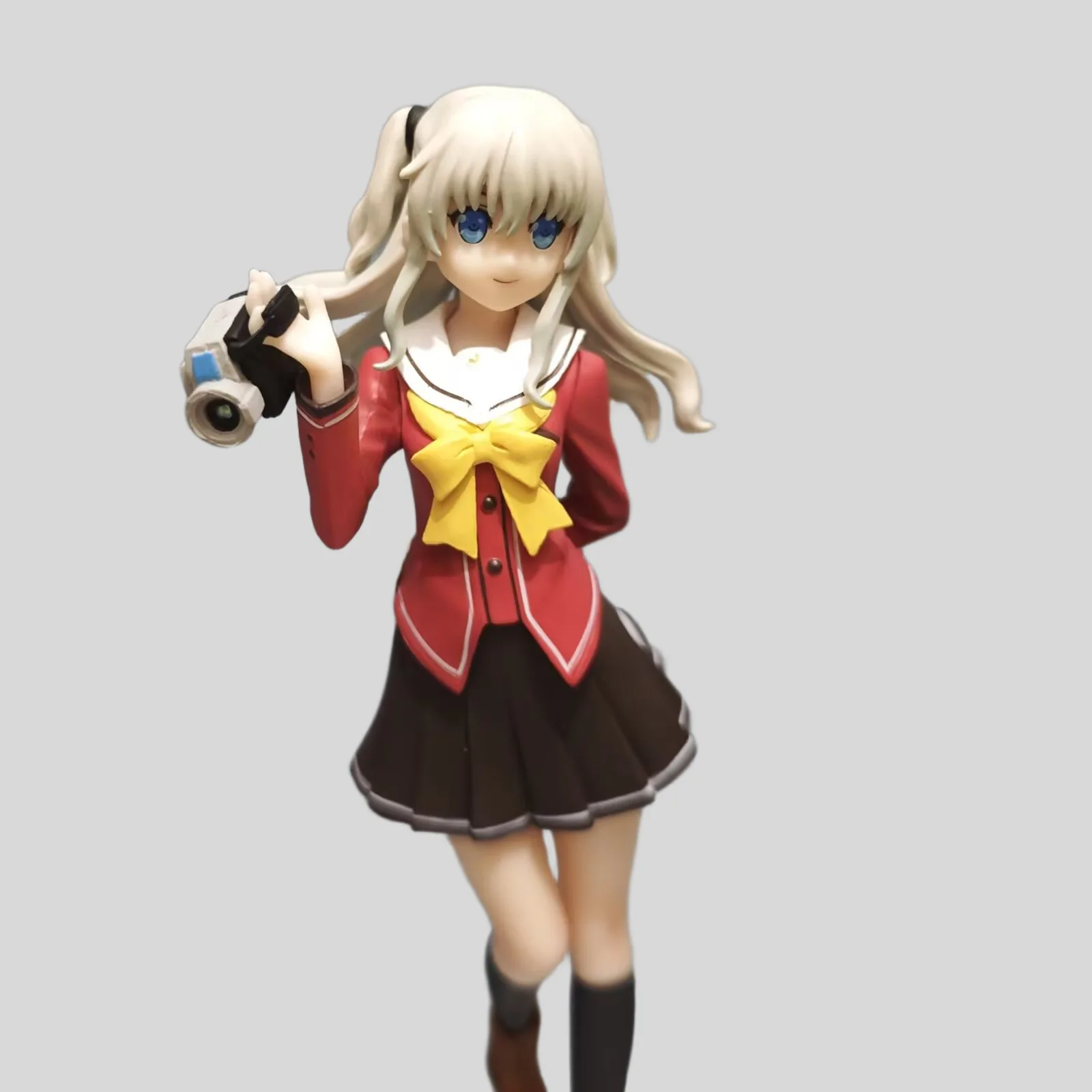 Anime Figure Charlotte School Uniform Photography Beautiful Girl Collectible Model Toy Action Figure For Hobbies