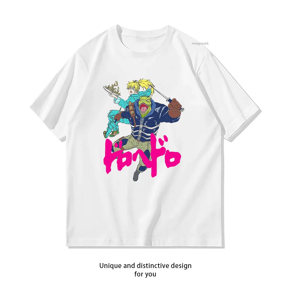 Dorohedoro Lizard Warrior shirt woman man Casual cotton printed t shirts Adult streetwear camisetas tops tee