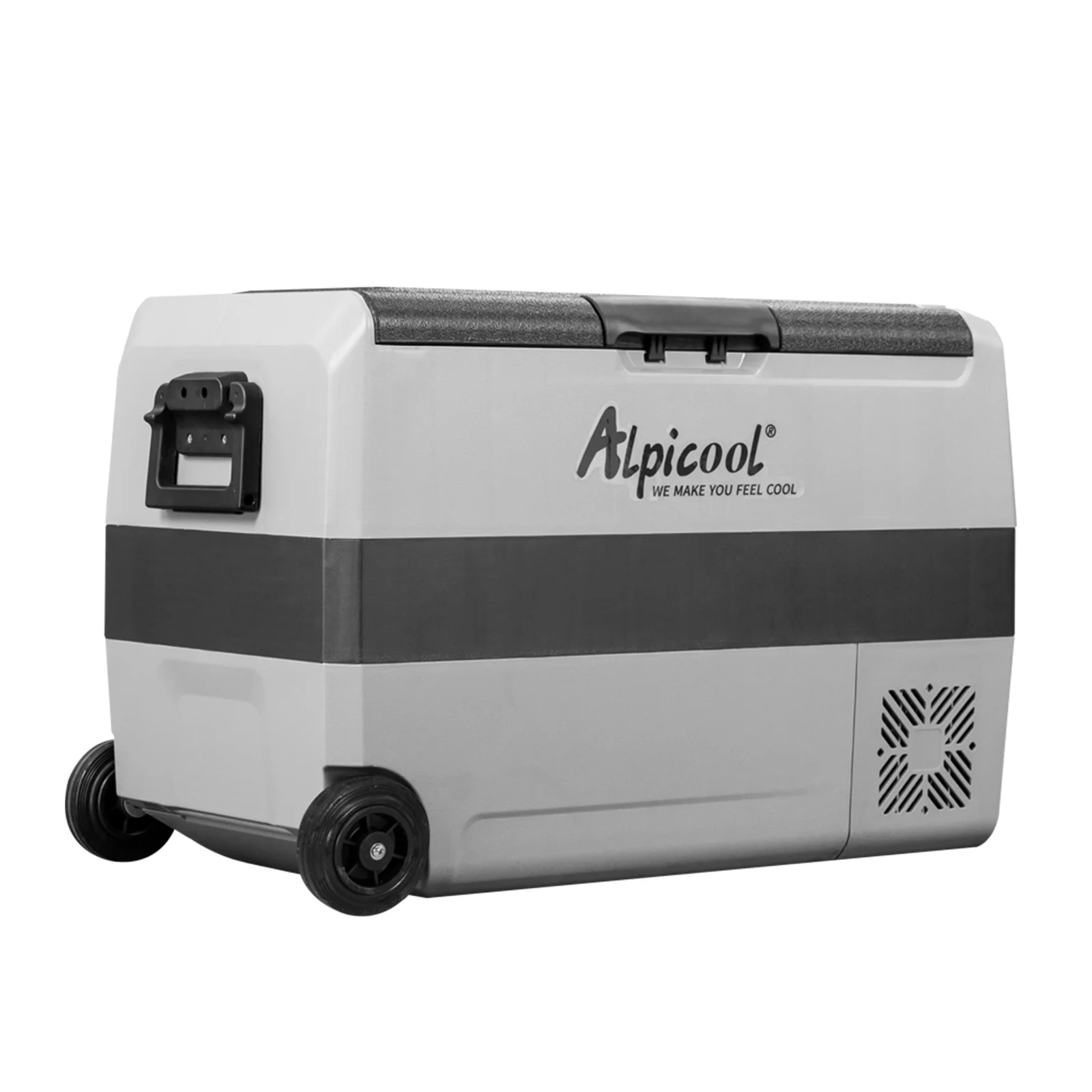 Image of Alpicool T50 50L Kompressor-Kühlbox 12V Tragbarer Kühlschrank Elektrische Gefrierbox Kleiner Gefrierschrank für Auto, Camping, LKW, Boot und Steckdose mit USB-Anschluss, -20°C ° C bis 20 ° C