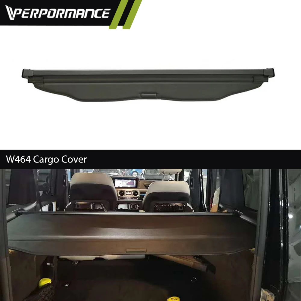 

2019-2024 Year W463A W464 ABS Cargo Cover G63 G500 G350 Car Interior Retractable Trunk Cargo Cover Divider Curtain