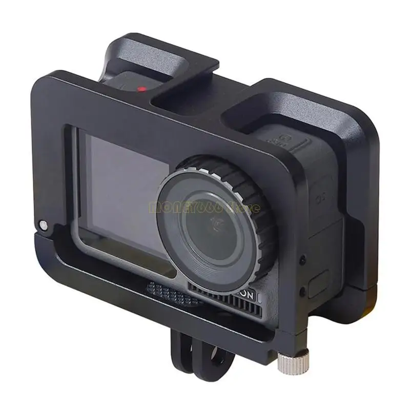 กรงกล้อง F62C vlogging เฟรมการถ่ายภาพแขนเสื้อสำหรับกล้องกีฬาแอ็คชั่น