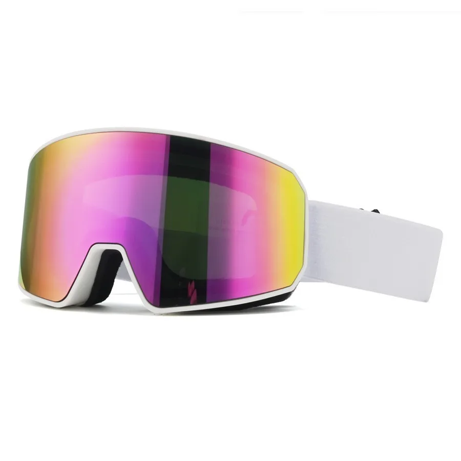 Ski Goggles Dual-Layer Anti-Fog - UV Protection Mountaineering Glasses for Snow Sports & Outdoor Activities