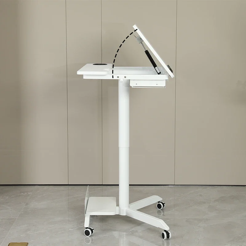 

Pneumatic lifting removable computer desk Desktop office Study table Standing desk Lifting table